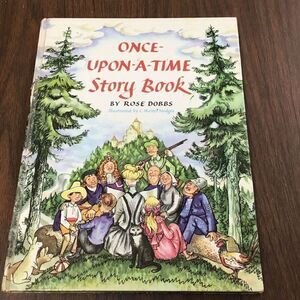 Vintage 1958 once upon a time storybook multiple fun stories to share with the c
